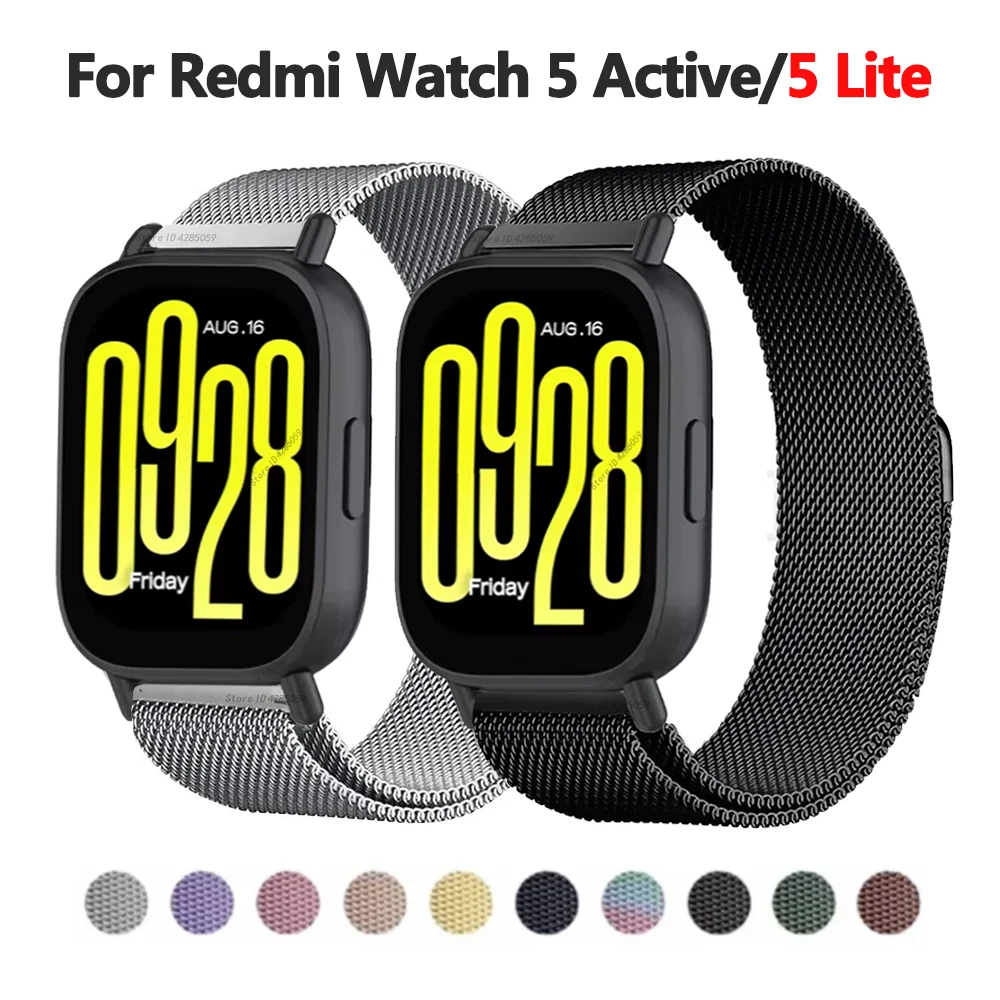Milanese Loop Magnetic - Correa magnética de 22mm para Redmi