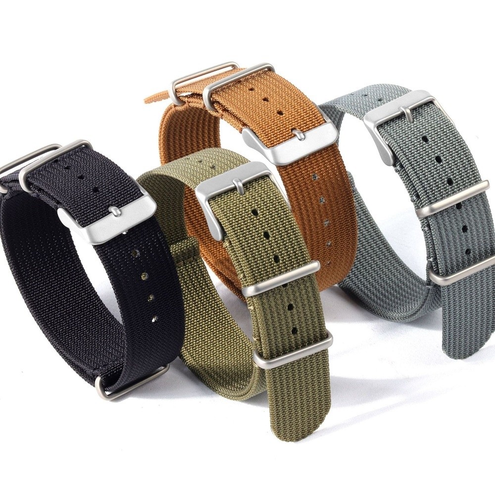 Nato Strap Nylon - Correa de reloj NATO de 14/16/18/20/22