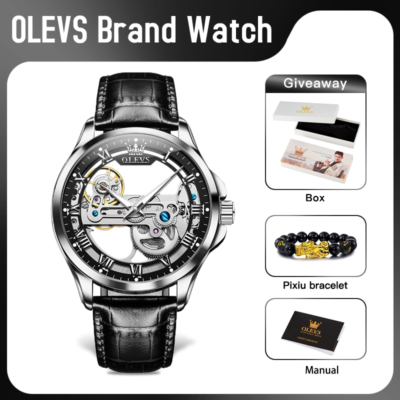 OLEVS 6661 reloj para hombre,  - Omega Watch Constellation reseña y precio