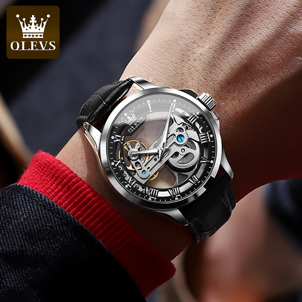 OLEVS 6661 reloj para hombre,  - Omega Watch Constellation reseña y precio