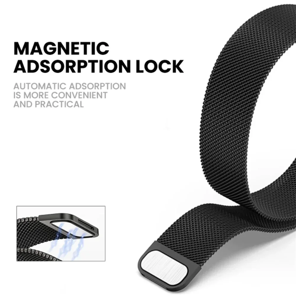 Correa magnética de 22mm para  - Milanese Loop Magnetic reseña y precio
