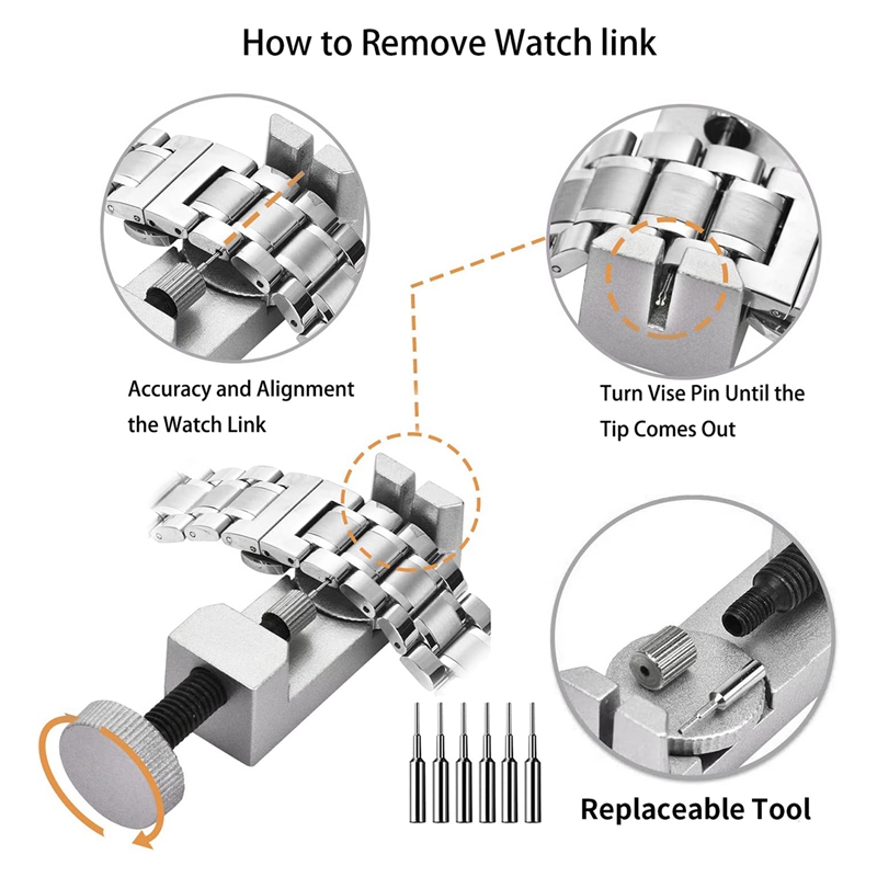 Kit de Reparación de Relojes,  - Spring Bar Tool Set reseña y precio