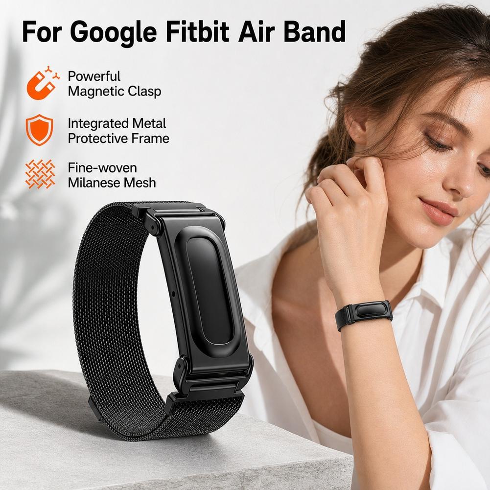 Correa de muñeca para Google F - Milanese Loop Magnetic reseña y precio