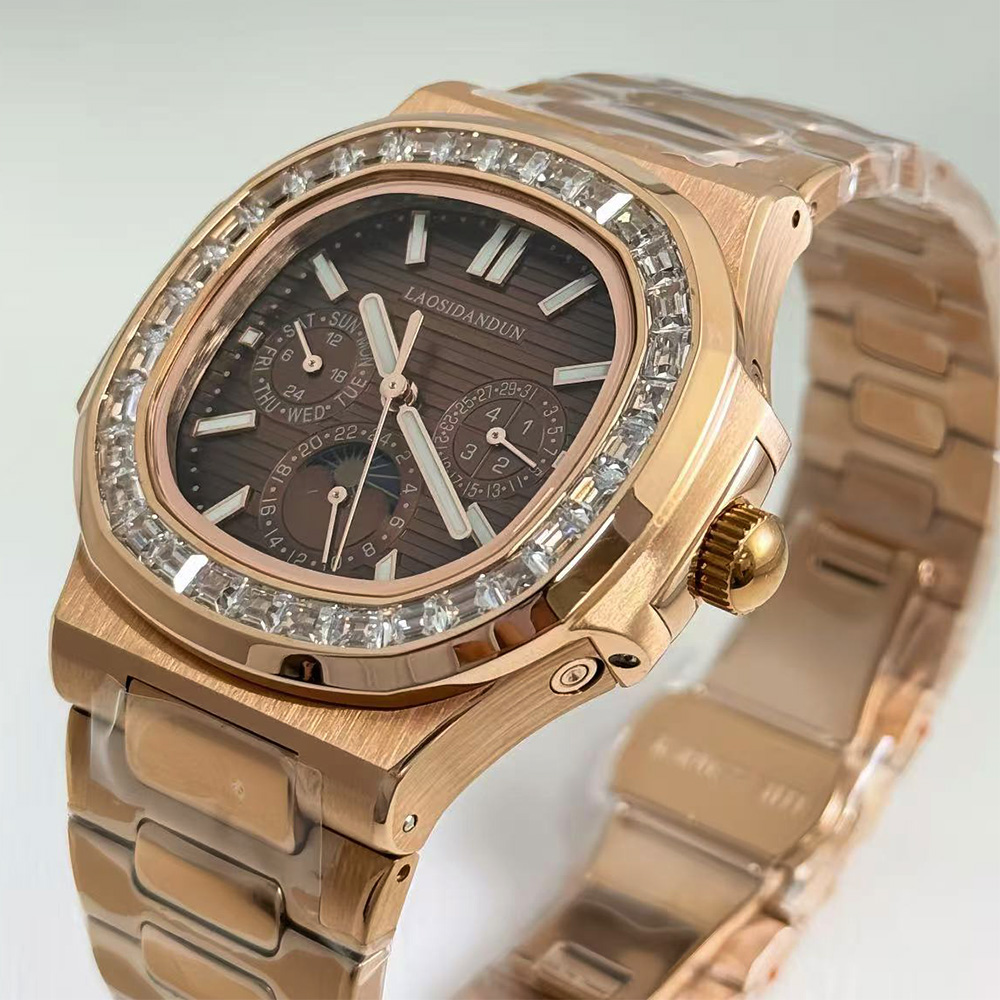 Reloj Mecánico Cuadrado para H - Patek Philippe Watch Nautilus reseña y precio