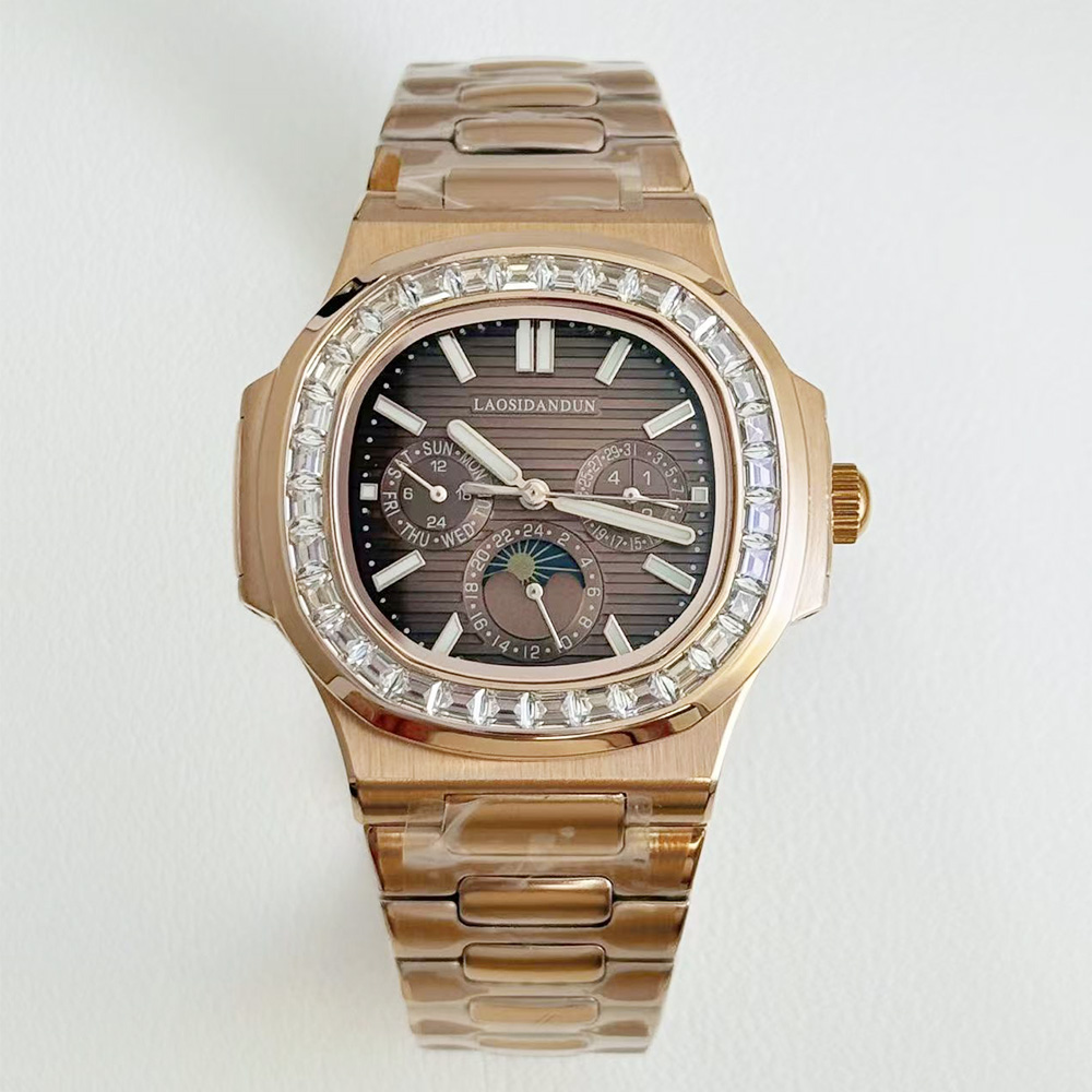 Reloj Mecánico Cuadrado para H - Patek Philippe Watch Nautilus reseña y precio