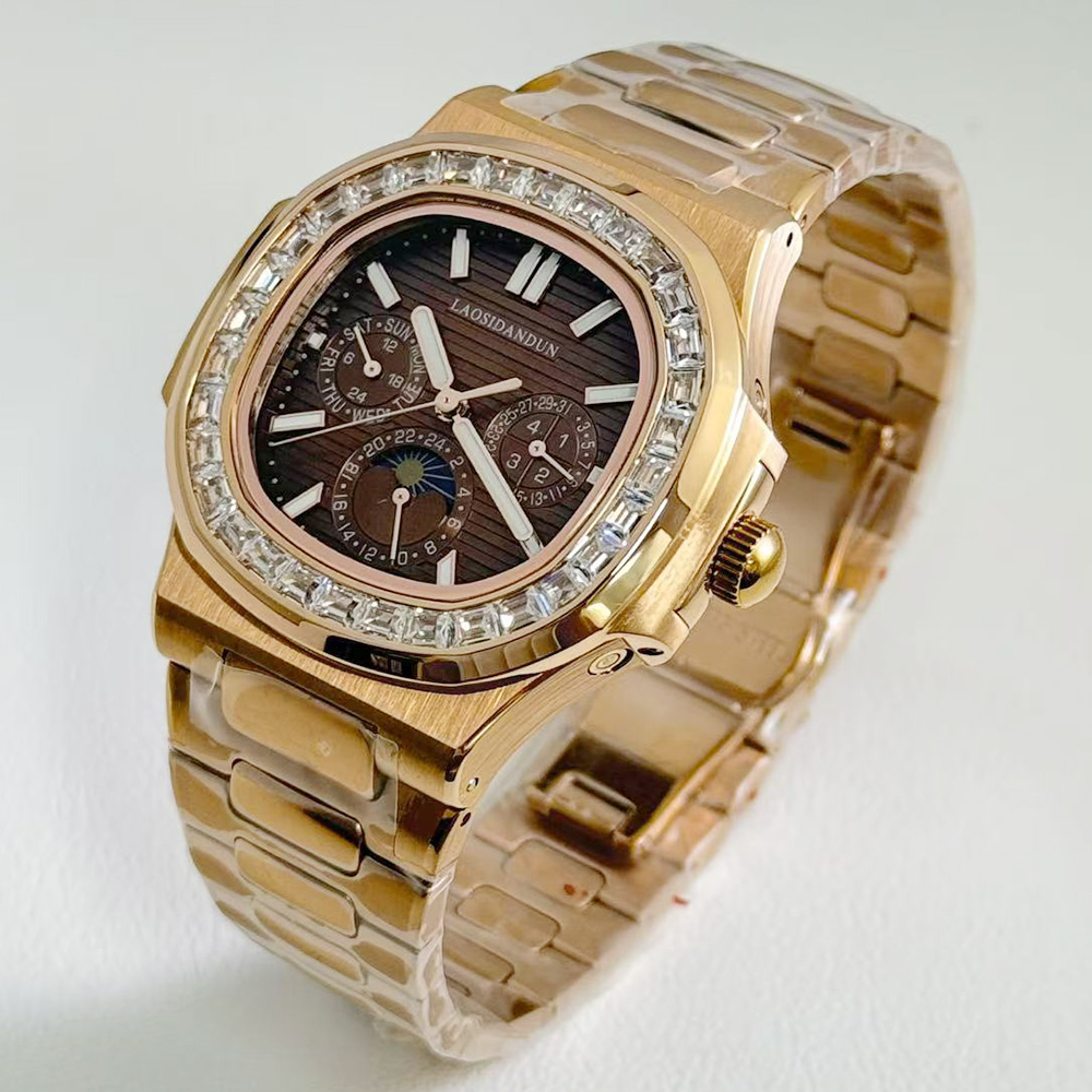 Reloj Mecánico Cuadrado para H - Patek Philippe Watch Nautilus reseña y precio