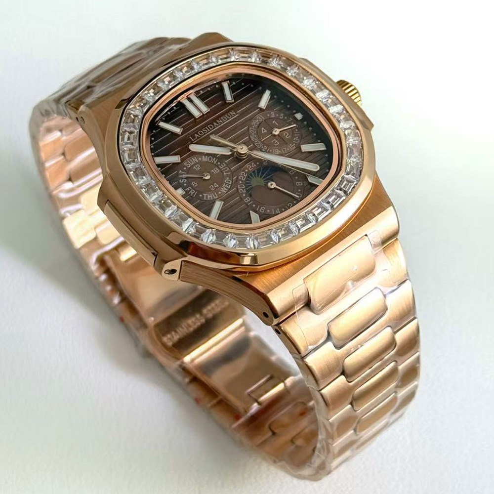 Reloj Mecánico Cuadrado para H - Patek Philippe Watch Nautilus reseña y precio
