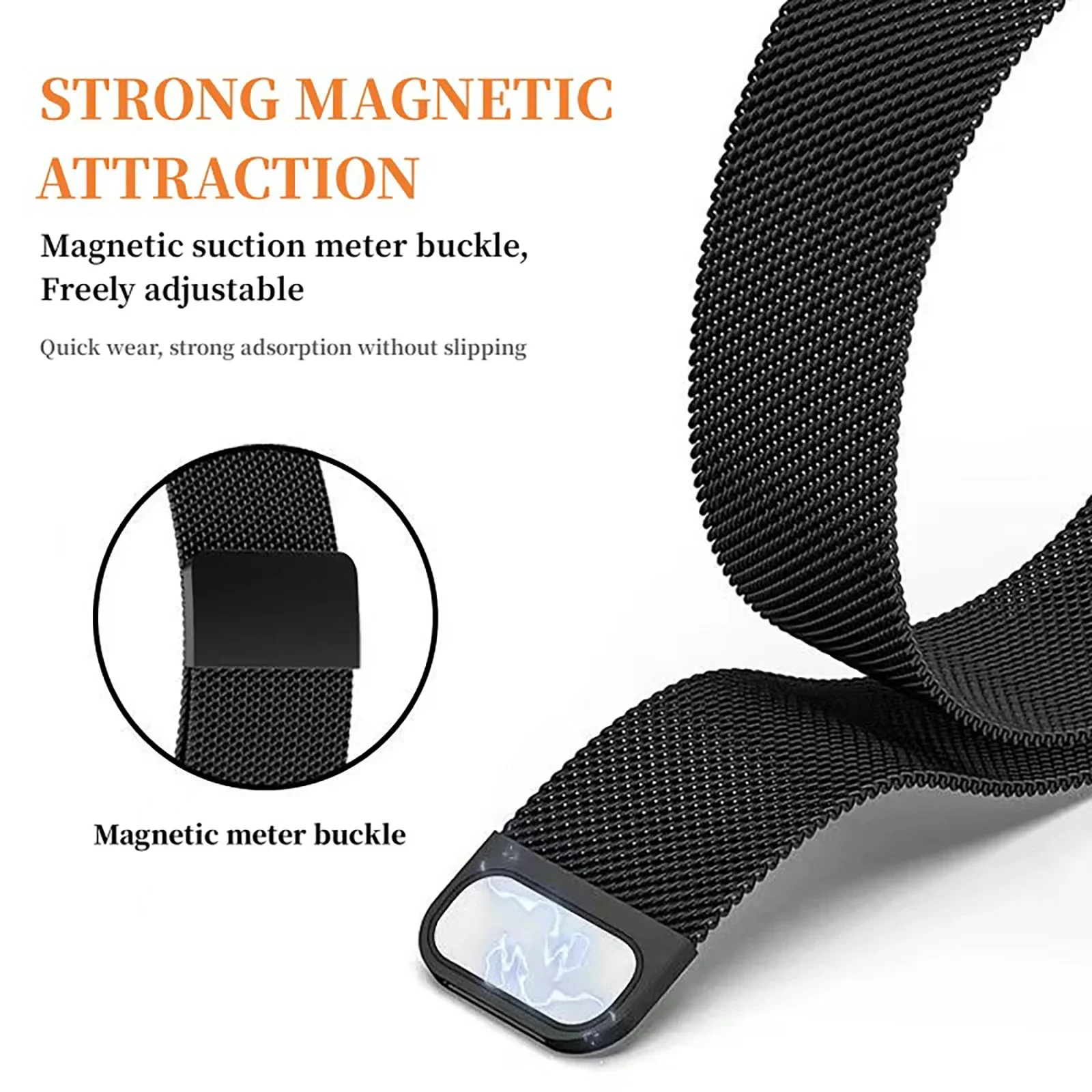 Correa Milanese Loop + Funda d - Milanese Loop Magnetic reseña y precio